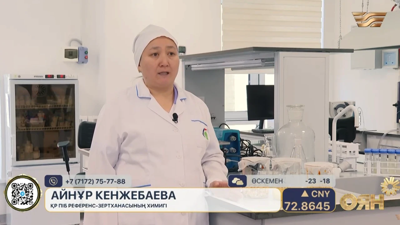 Проверка лапши быстрого приготовления в эфире телеканала «Хабар» 