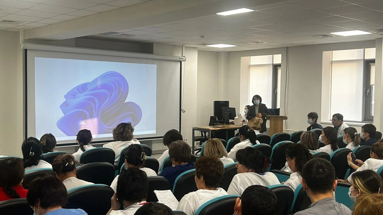 Референс-лаборатория провела обучение для медицинских работников Больницы Медицинского центра УДП РК 